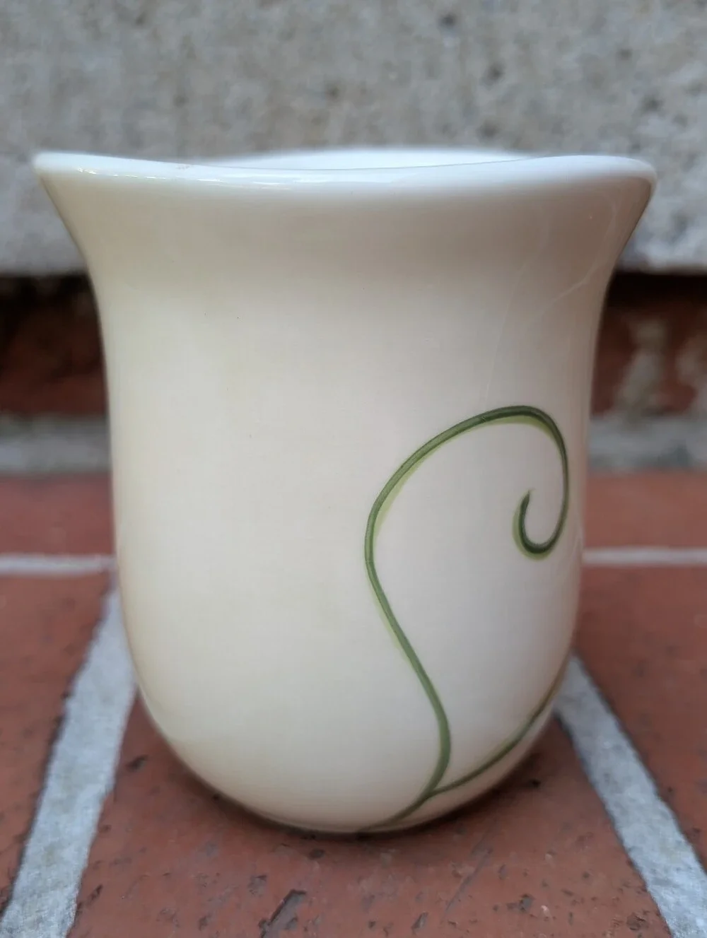 Pier 1 Hand Painted Ladybug Mug